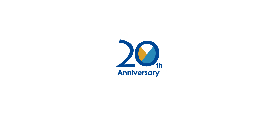 株式会社ストリーム 創業20周年記念ロゴマーク画像